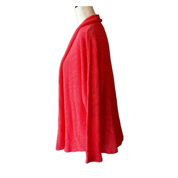 NWT Velvet by Graham & Spencer Dallas hibiscus colored cardigan - Picture 3 of 5